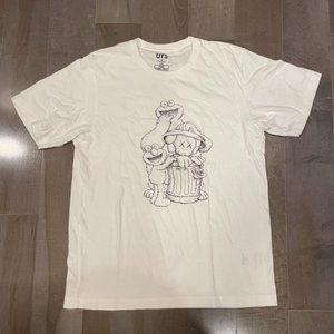 Sesame Street x Kaws Shirt Uniqlo